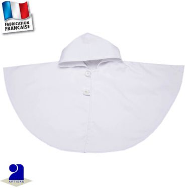 Cape légère à capuche Made in France