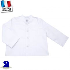 Veste col Mao 3 mois-6 ans Made in France