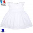 Robe deux jupons 0 mois-10 ans Made in France