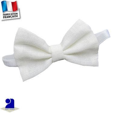 Noeud papillon lin Made in France