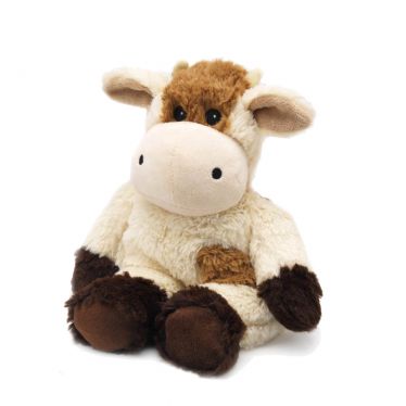 Bouillotte peluche Vache marron