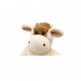 Bouillotte peluche Vache marron