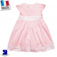 Robe deux jupons 0 mois-10 ans Made in France