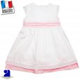 Robe deux jupons 0 mois-10 ans Made in France