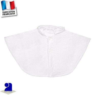 poncho cape peluche avec capuche Made in France