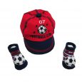 Casquette et chaussettes football 