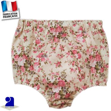 Bloomer imprimé fleurs Made in France