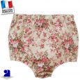 Bloomer imprimé fleurs 0 mois-4 ans Made in France