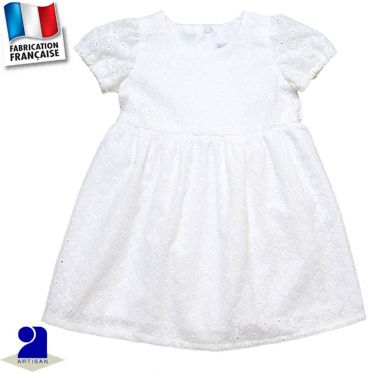 Robe manches courtes Made in France 