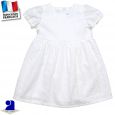 Robe manches courtes 0 mois-10 ans Made in France