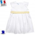 Robe+ceinture 0 mois-10 ans Made in France
