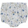 Bloomer imprimé ours et fleurs Made in France