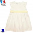 Robe+ceinture 0 mois-10 ans Made in France