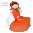 Doudou Melle Orange- Les demoiselles Douillettes