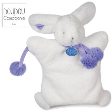 Marionnette lapin Pompon