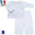 Pantalon+gilet chaud 0 mois-2 ans Made in France