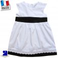 Robe deux jupons 0 mois-10 ans Made in France