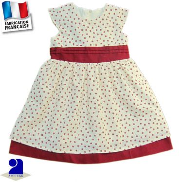 Robe deux jupons Made in France