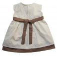 Robe deux jupons 0 mois-2 ans Made in France