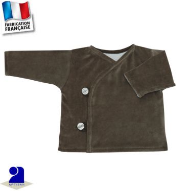 Gilet brassière naissance uni Made in France