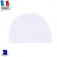 Bonnet avec revers uni Made in France