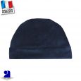 Bonnet avec revers uni Made in France