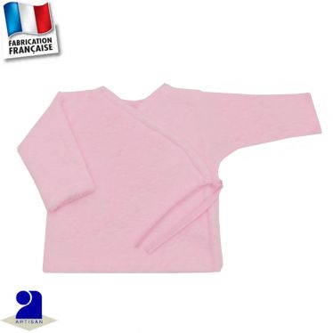 Gilet brassière touché peluche Made in France