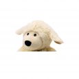 Bouillotte peluche Mouton crème